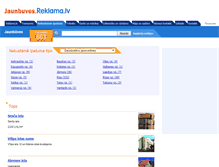 Tablet Screenshot of jaunbuves.reklama.lv